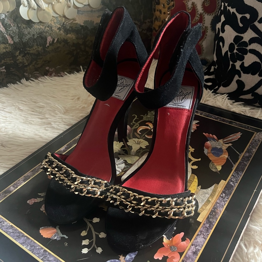 Jeffery Campbell Vintage Strappy Heels